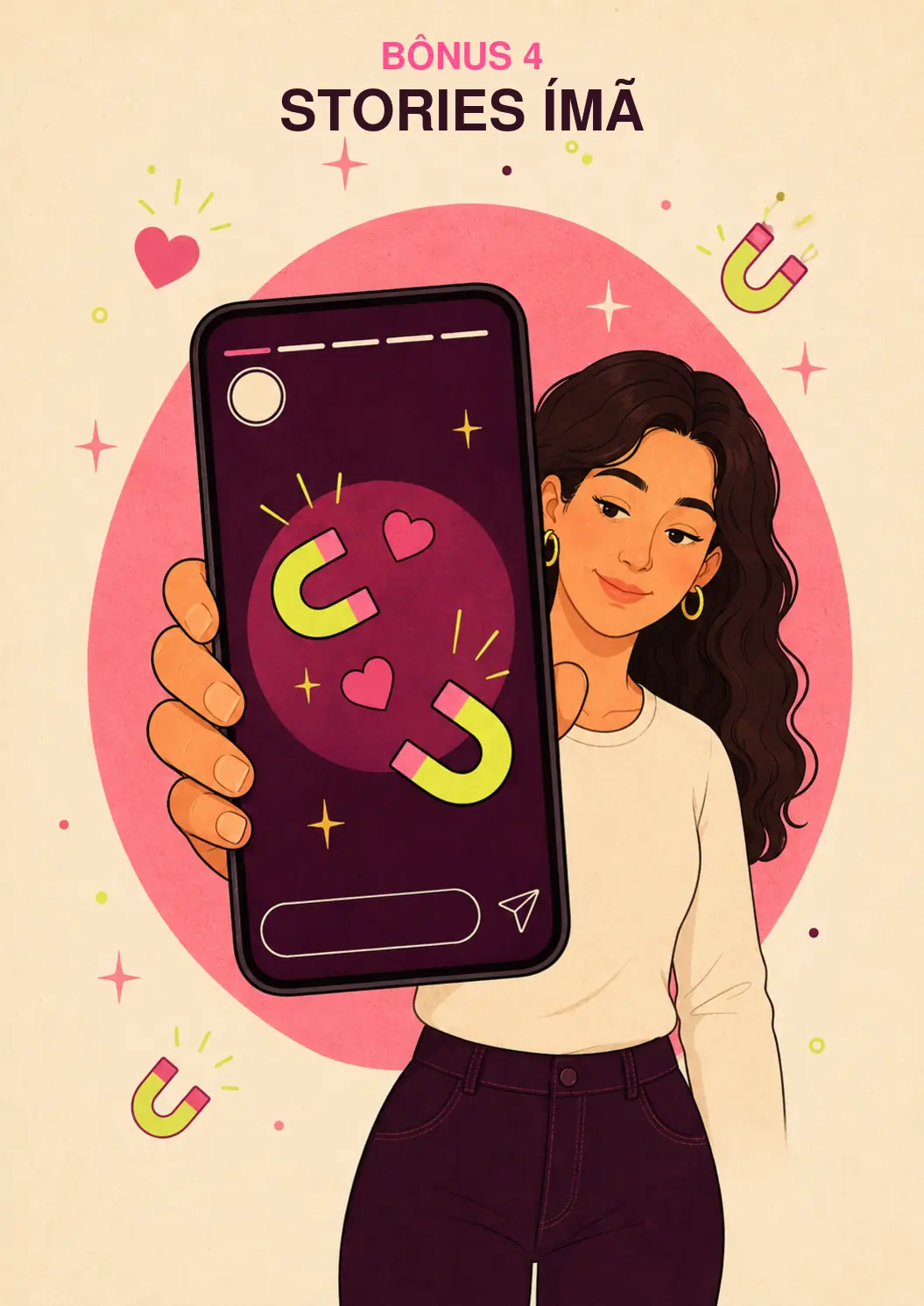 Capa de Stories Ímã