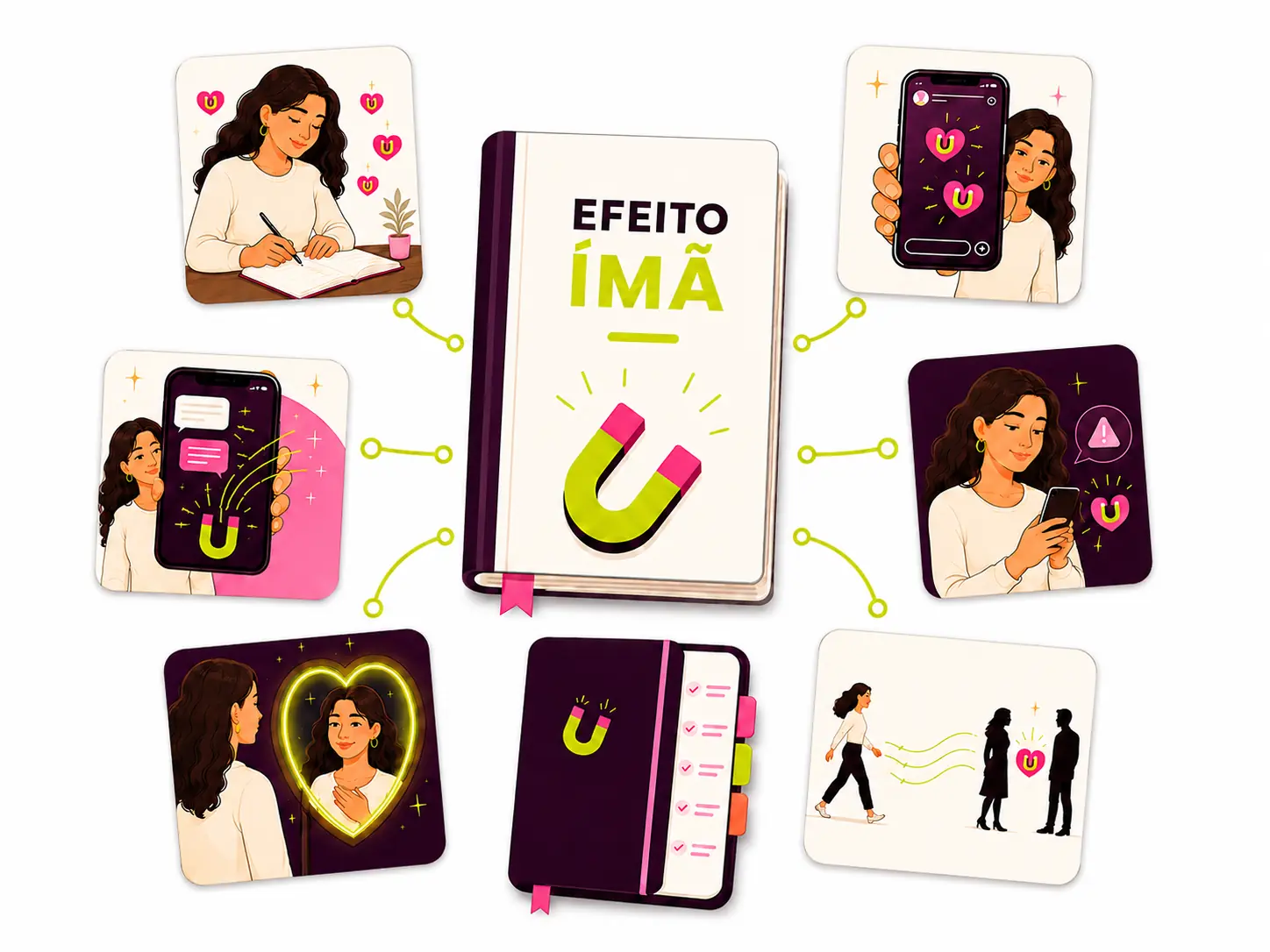 Mockup do Super Combo do Efeito Ímã